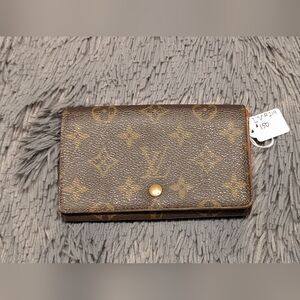 Louis Vuitton Monogram Porte-Monnaie Tresor Wallet